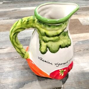 Jarra artesanal Ceramic veggi